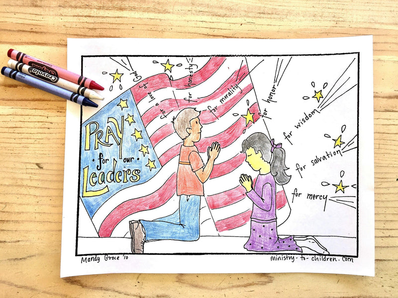 Load image into Gallery viewer, FREE 4th of July Coloring Page
