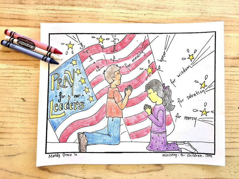 FREE 4th of July Coloring Page