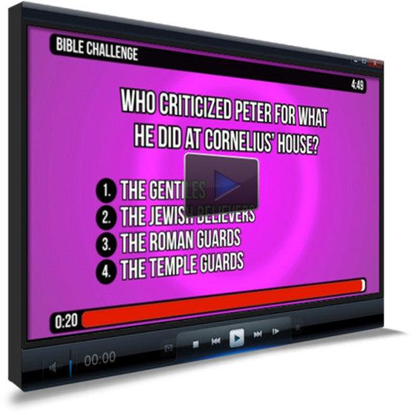 Acts 11 Bible Trivia for Kids