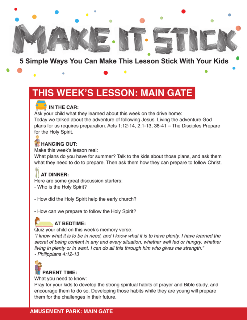Load image into Gallery viewer, Amusement Park 8-Week Children&#39;s Ministry Curriculum - Children&#39;s Ministry Deals

