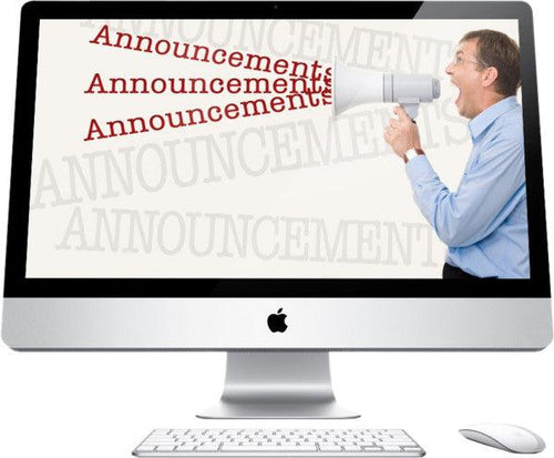 Announcements Children's Church Graphic