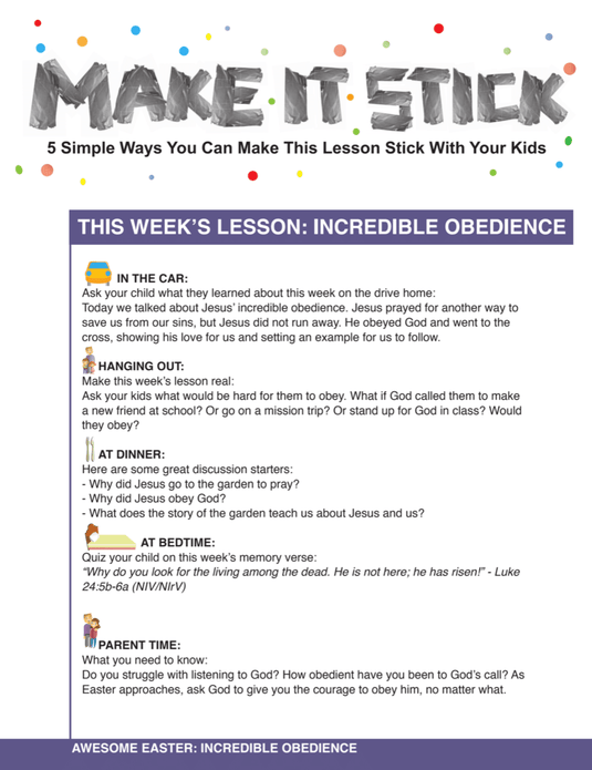 Awesome Easter 4-Week Children's Ministry Curriculum - Children's Ministry Deals