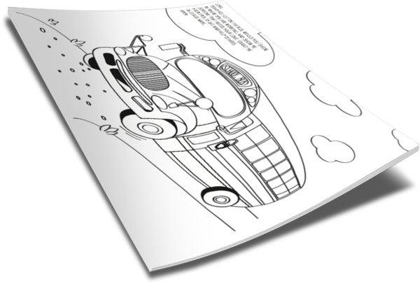 Load image into Gallery viewer, FREE Back To School Coloring Page - Bus
