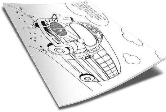 FREE Back To School Coloring Page - Bus