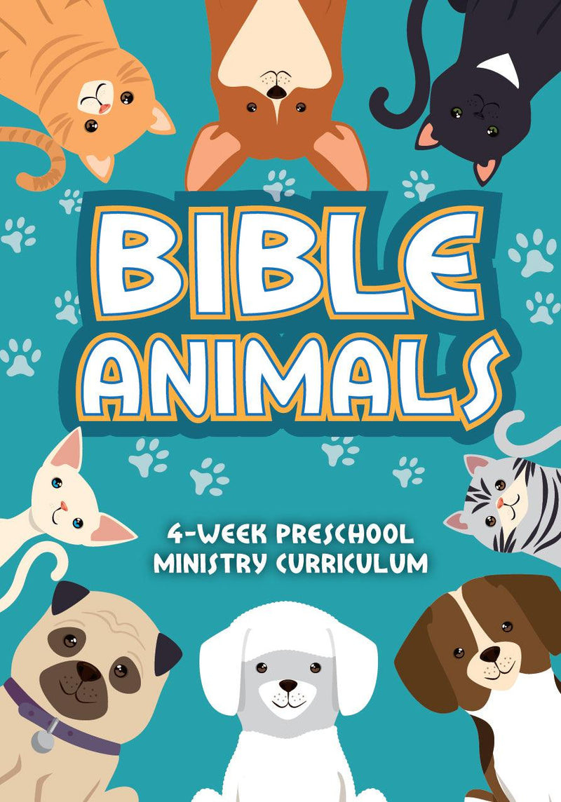Bible Animals 4-Week Preschool Ministry Curriculum