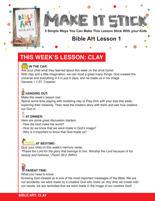 Load image into Gallery viewer, Bible Art 6-Week Children&#39;s Ministry Curriculum - Children&#39;s Ministry Deals

