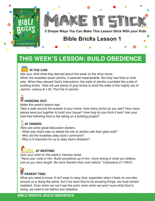 Load image into Gallery viewer, Bible Bricks 4-Week Children’s Ministry Curriculum - Children&#39;s Ministry Deals
