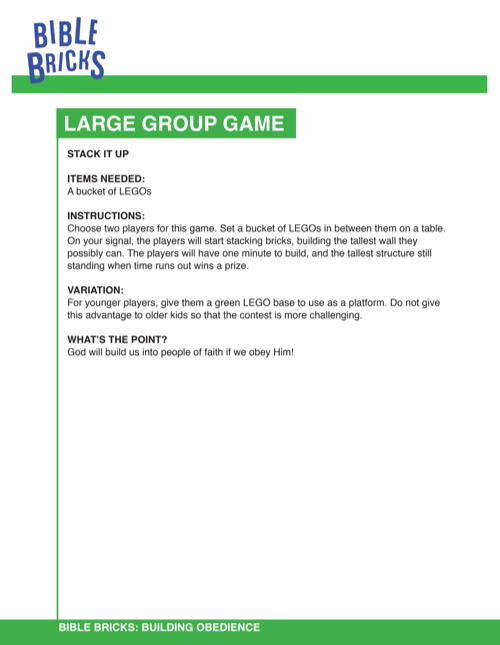 Load image into Gallery viewer, Bible Bricks 4-Week Children’s Ministry Curriculum - Children&#39;s Ministry Deals

