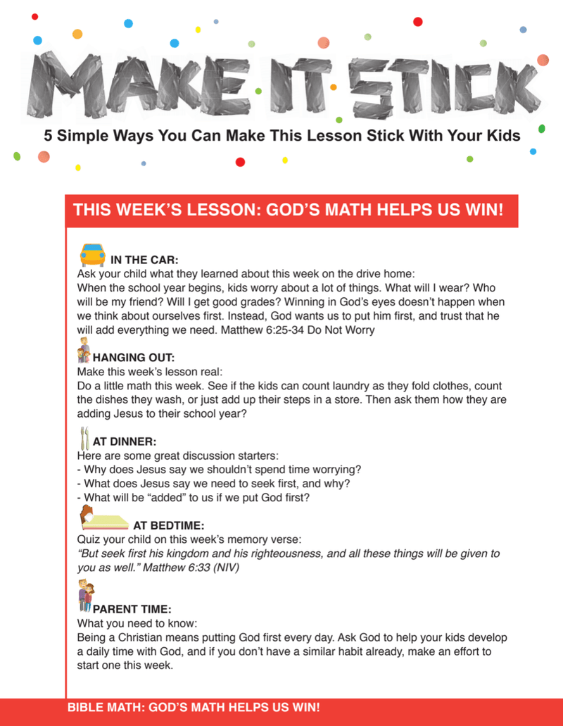 Load image into Gallery viewer, Bible Math 4-Week Children&#39;s Ministry Curriculum - Children&#39;s Ministry Deals
