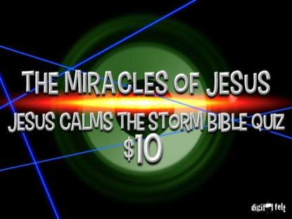 Bible Quiz: Jesus Calms the Storm Church Game Video for Kids