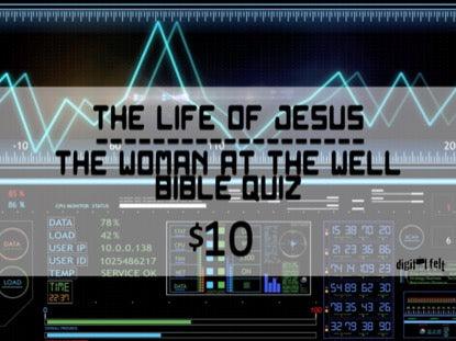 Bible Quiz: Woman at the Well Church Game Video for Kids