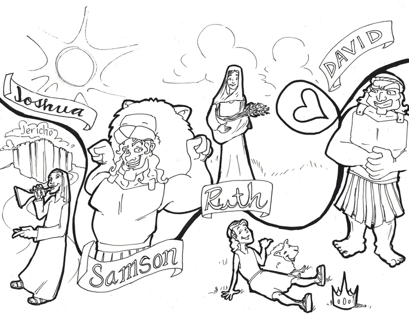 Load image into Gallery viewer, Bible Timeline Coloring Pages - Children&#39;s Ministry Deals

