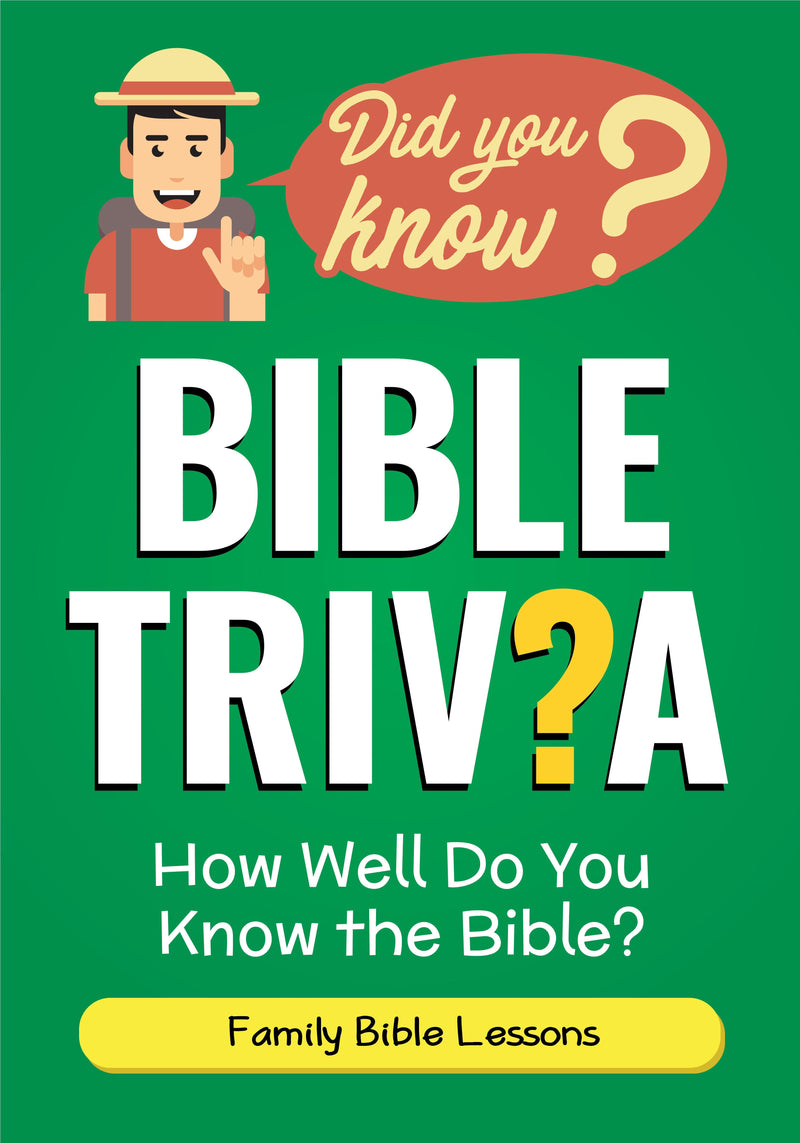 Bible Trivia Family Bible Lessons - Children's Ministry Deals