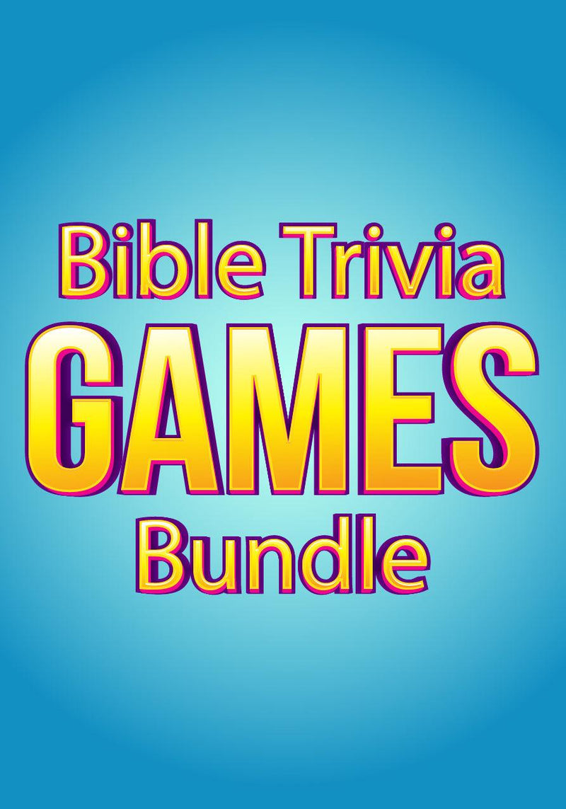 Bible Trivia Games Bundle - Children's Ministry Deals
