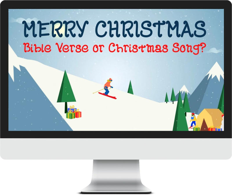 Bible Verse or Christmas Song Game Video - Children's Ministry Deals