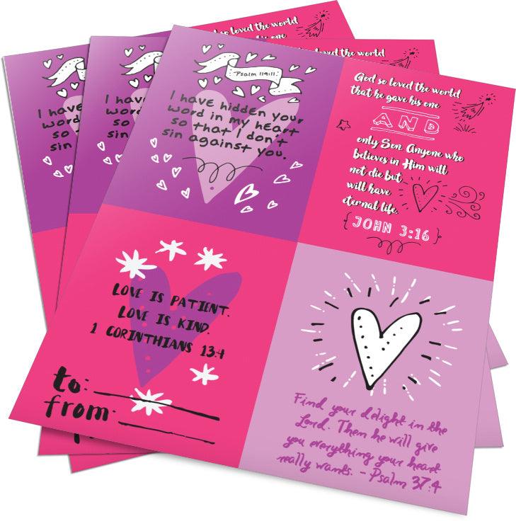 Bible Verse Valentines for Kids