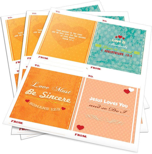 Bible Verse Valentines - Children's Ministry Deals