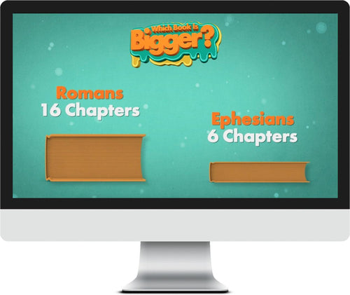 Bigger Bible Books Sunday School Game 2 - Children's Ministry Deals