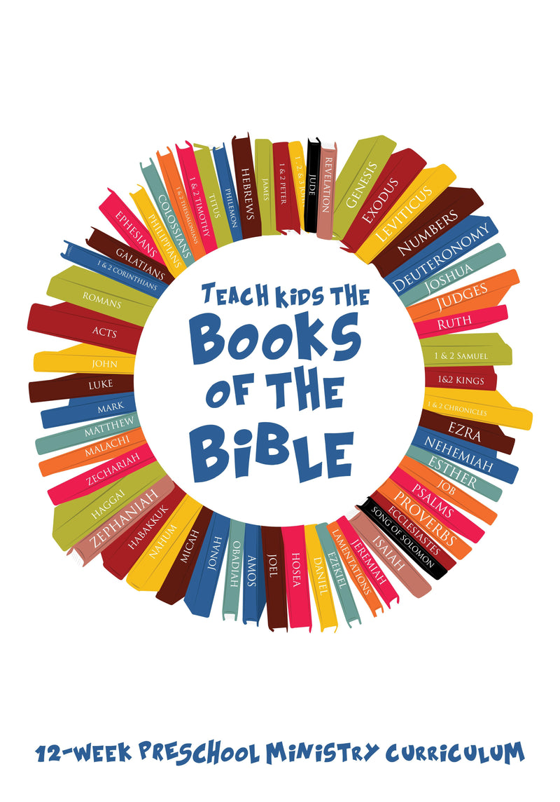 Books of the Bible 12-Week Preschool Ministry Curriculum - Children's Ministry Deals