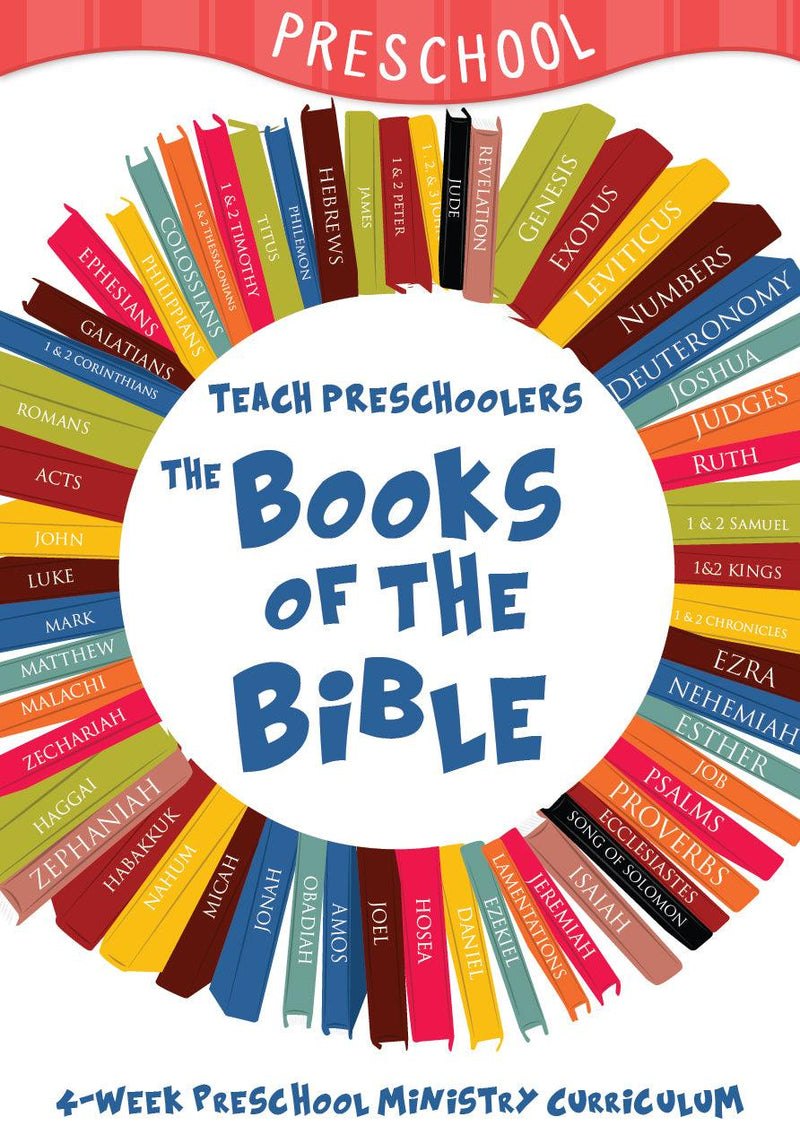 Books of the Bible 4-Week Preschool Ministry Curriculum