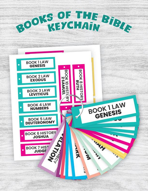 Books Of The Bible Keychain - Children's Ministry Deals