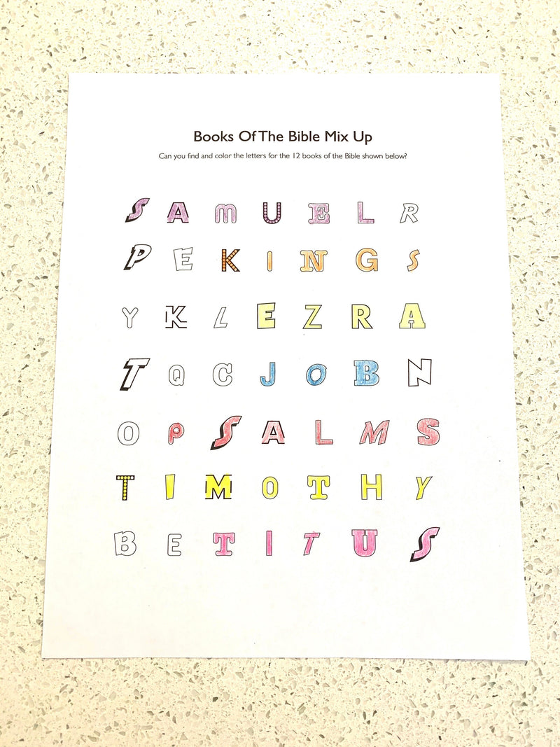 Load image into Gallery viewer, Books of the Bible Mixup Game - Children&#39;s Ministry Deals
