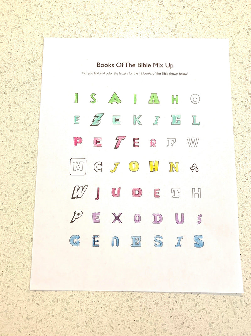 Load image into Gallery viewer, Books of the Bible Mixup Game - Children&#39;s Ministry Deals
