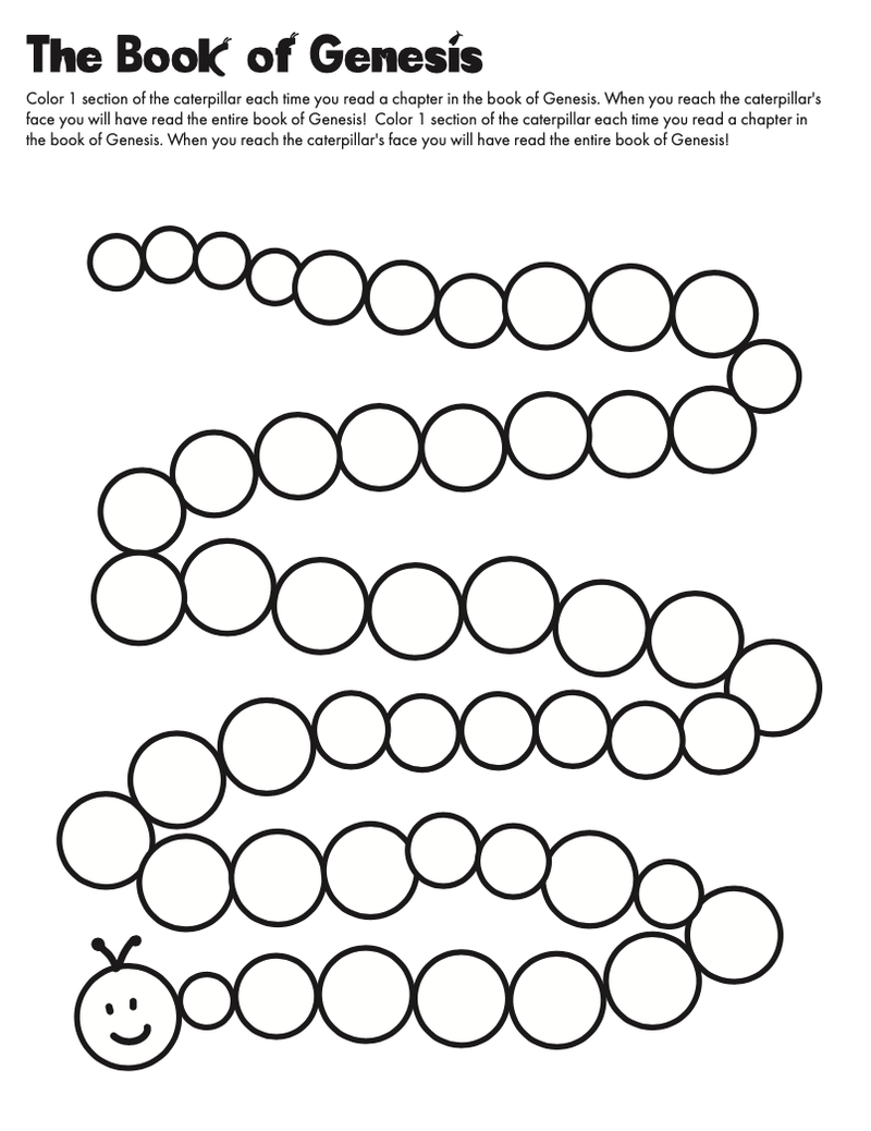 Load image into Gallery viewer, Books Of The Bible Reading Caterpillars - Children&#39;s Ministry Deals
