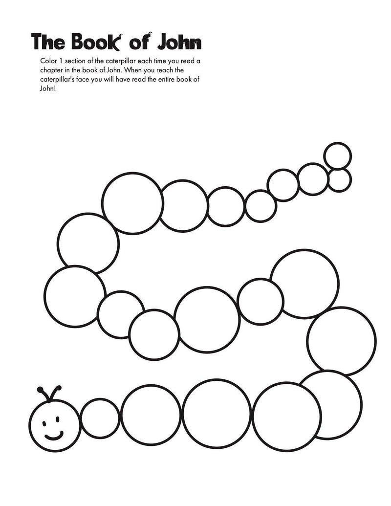 Load image into Gallery viewer, Books Of The Bible Reading Caterpillars - Children&#39;s Ministry Deals
