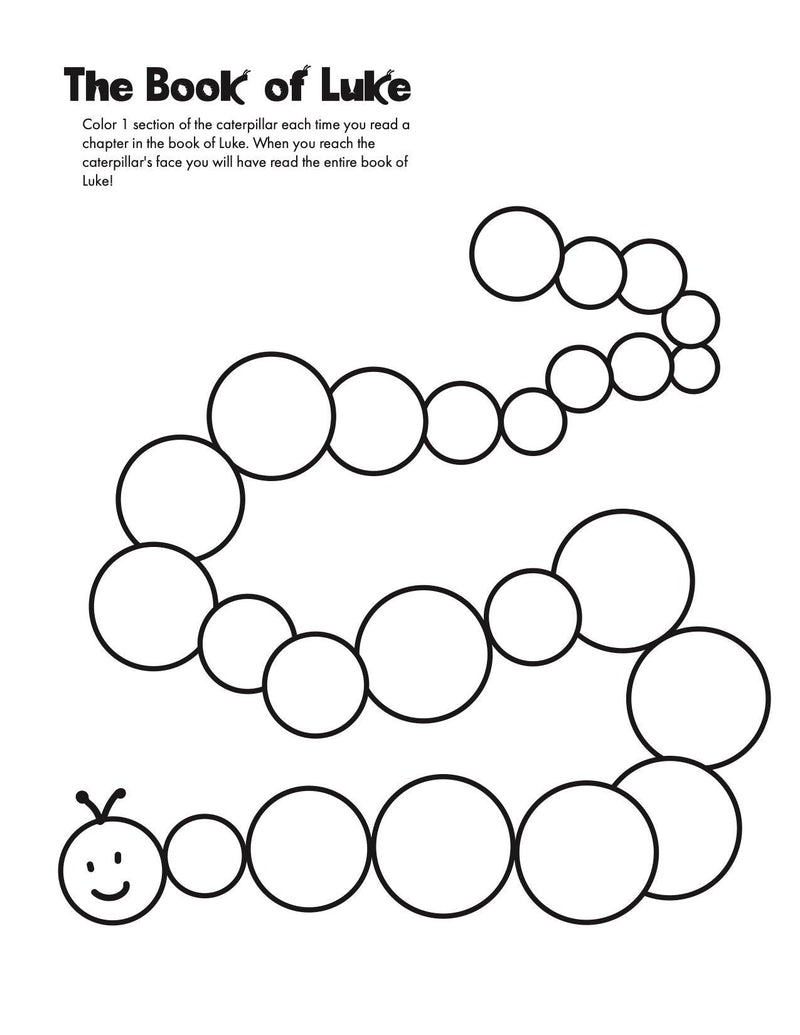 Load image into Gallery viewer, Books Of The Bible Reading Caterpillars - Children&#39;s Ministry Deals
