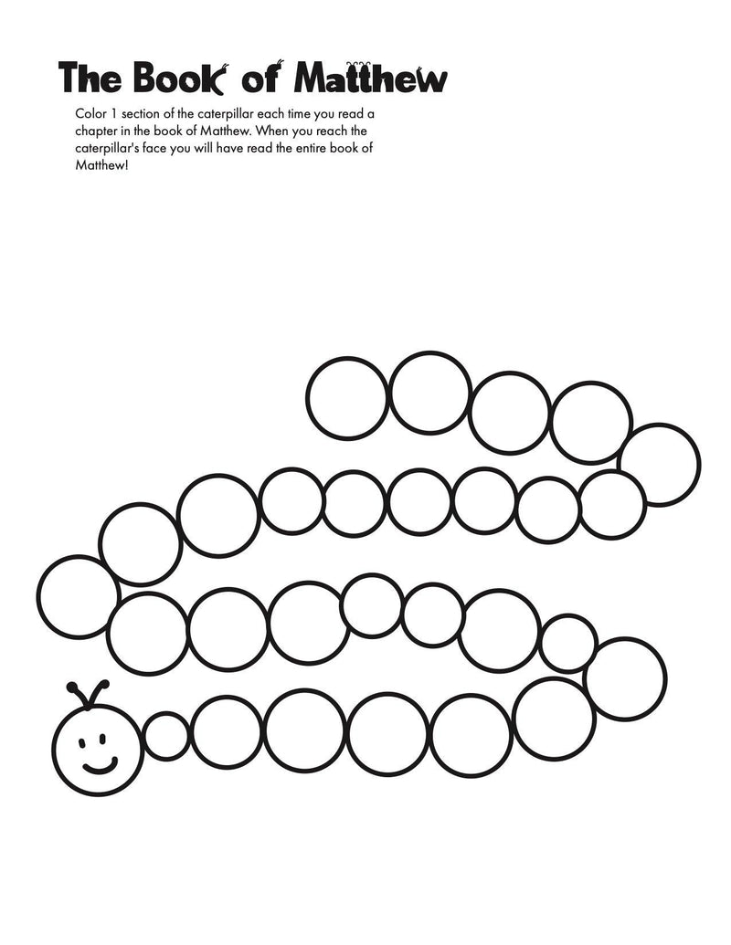 Load image into Gallery viewer, Books Of The Bible Reading Caterpillars - Children&#39;s Ministry Deals
