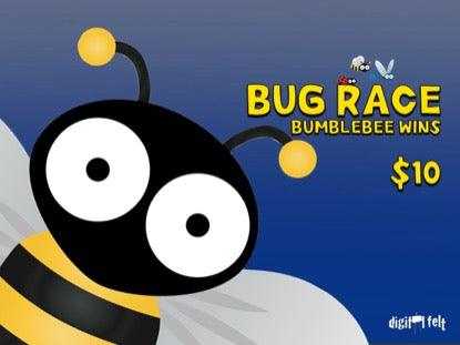 Bug Race: Bumblebee Wins Church Game Video for Kids