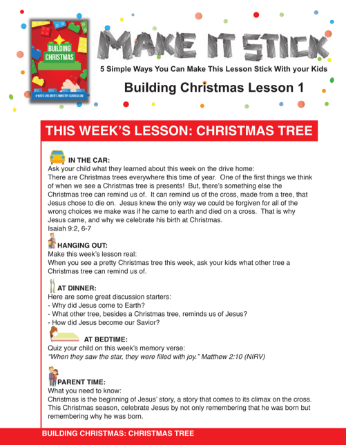 Load image into Gallery viewer, Building Christmas 4-Week Children&#39;s Ministry Curriculum - Children&#39;s Ministry Deals
