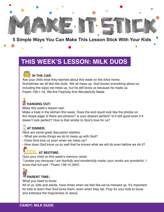 Candy 12-Week Children's Ministry Curriculum - Children's Ministry Deals