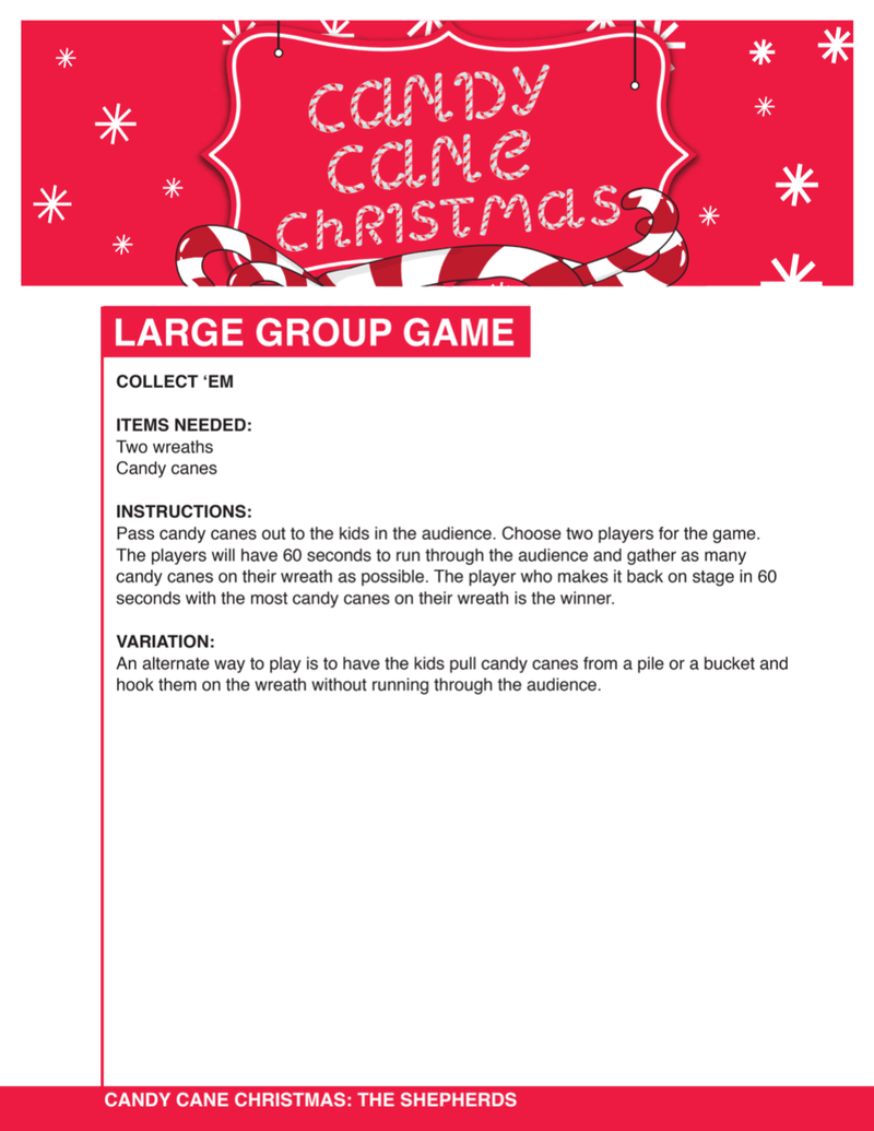 Load image into Gallery viewer, Candy Cane Christmas 4-Week Children&#39;s Ministry Curriculum - Children&#39;s Ministry Deals
