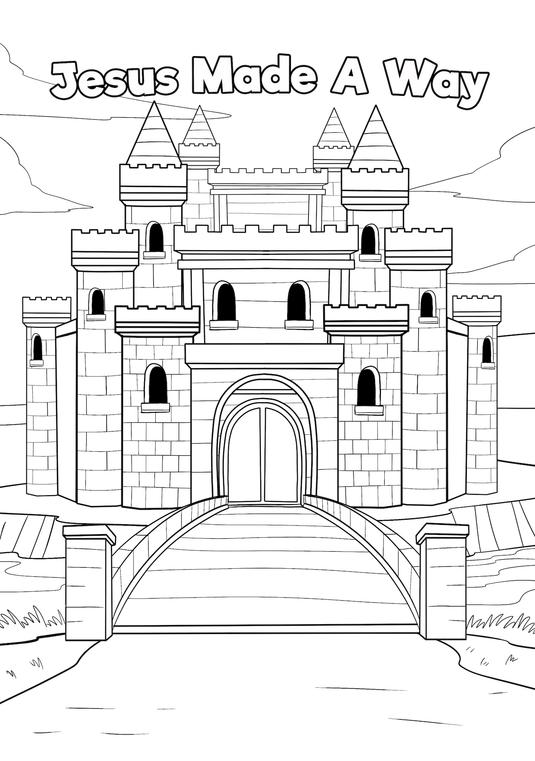 Castle of Courage VBS Coloring Pages - Children's Ministry Deals