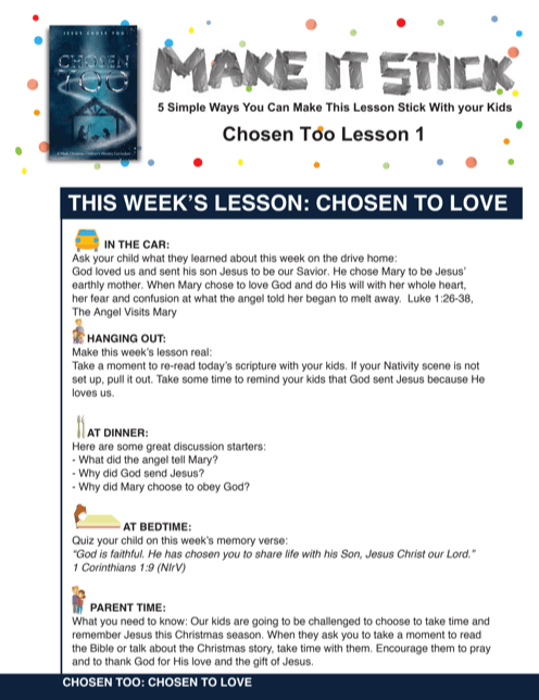 Load image into Gallery viewer, Chosen Too 4-Week Children’s Christmas Curriculum - Children&#39;s Ministry Deals
