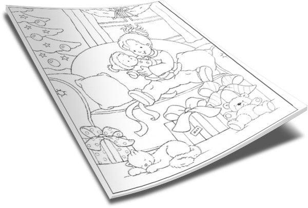 FREE Christmas Coloring Page - Presents