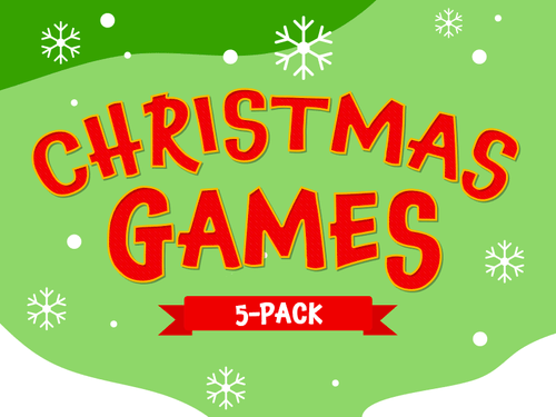 Christmas Game Videos 5-Pack - Children's Ministry Deals
