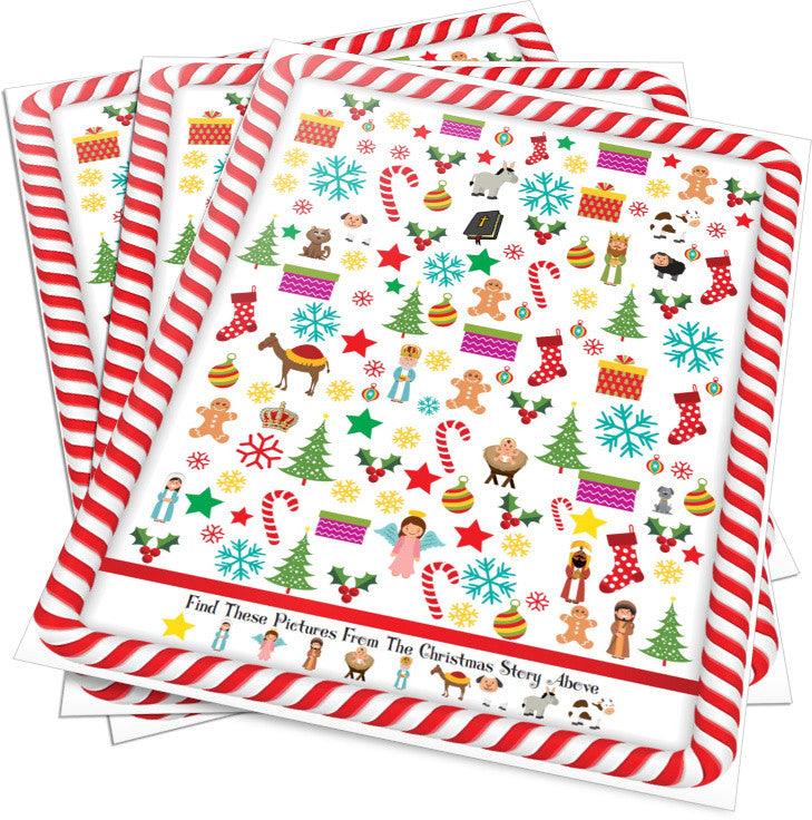 Load image into Gallery viewer, Christmas Seek And Find Worksheet
