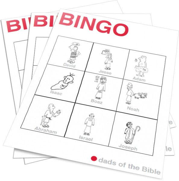 Dads in the Bible Bingo