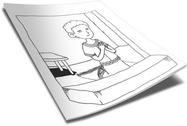 FREE Daniel Coloring Page
