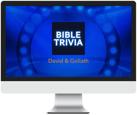 David and Goliath Bible Trivia Game for Kids