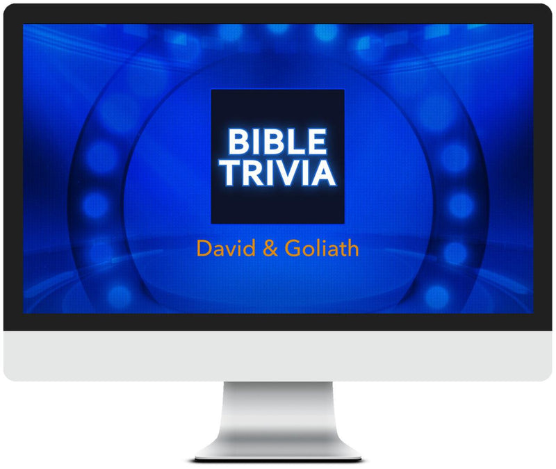 David and Goliath Bible Trivia Game for Kids