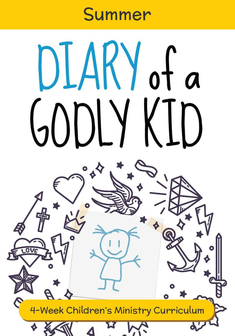 Diary of a Godly Kid Summer Vacation Children's Ministry Curriculum
