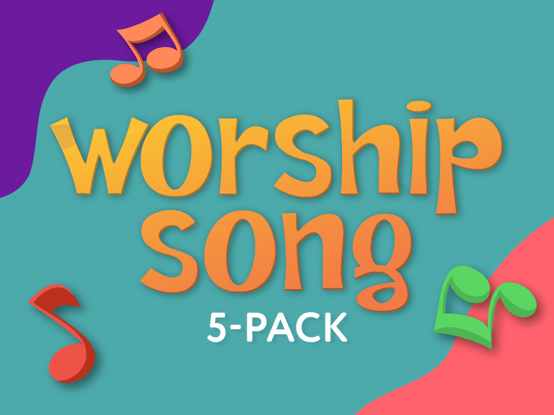 Digital Worship Video 5-Pack - Children's Ministry Deals