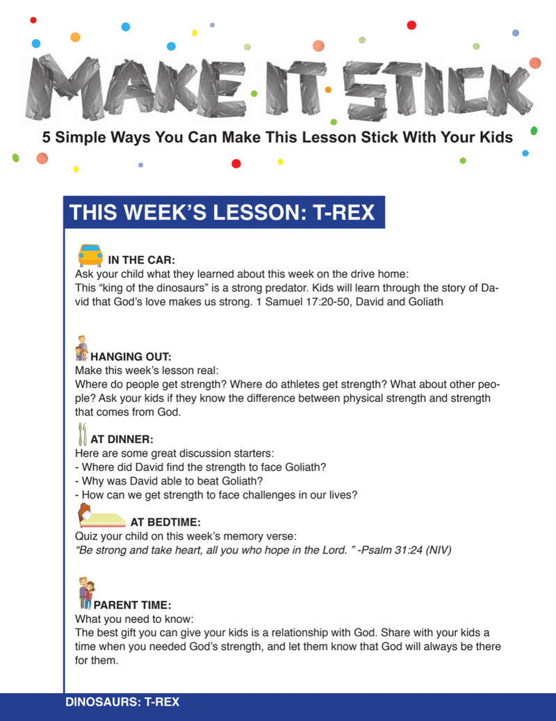 Load image into Gallery viewer, Dinosaurs 4-Week Children&#39;s Ministry Curriculum - Children&#39;s Ministry Deals

