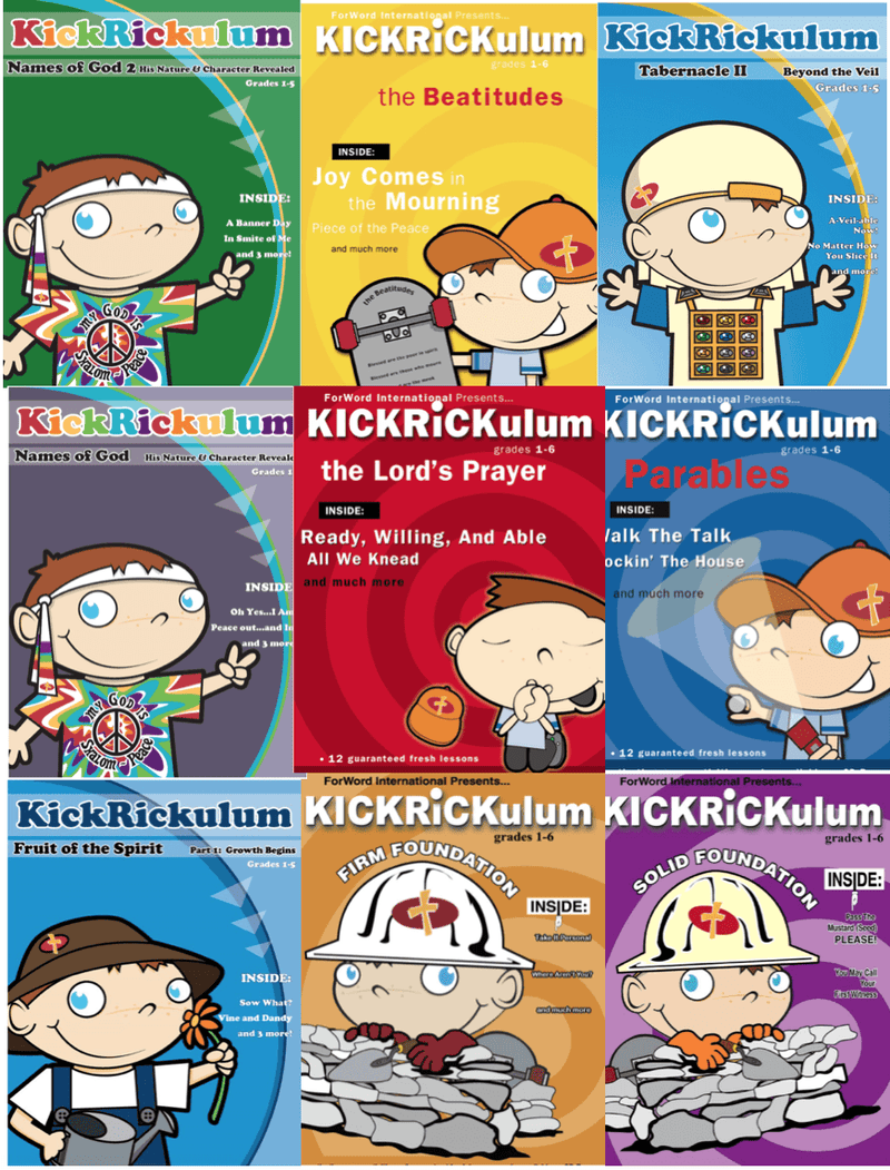 Kickrickulum Children's Ministry Curriculum Bundle