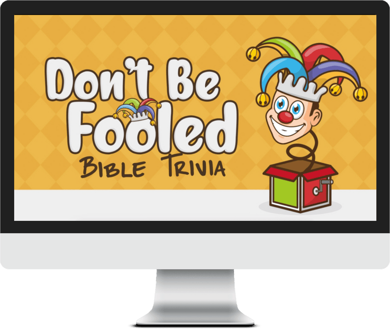 Don't Be Fooled: Bible Trivia Game Video - Children's Ministry Deals