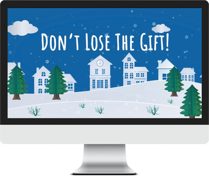 Don't Lose the Gift Christmas Game Video - Children's Ministry Deals